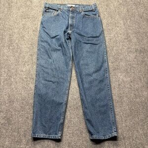 Levis 540 Jeans Mens 34x29 Blue Relaxed Fit Orange Tab 90s VTG 100% Cotton